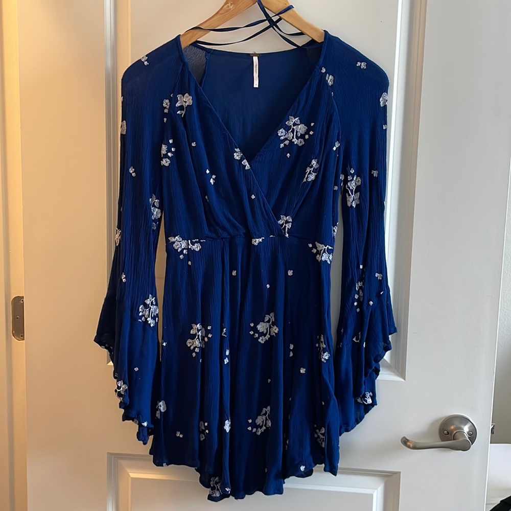 Long sleeve Free People Dress.